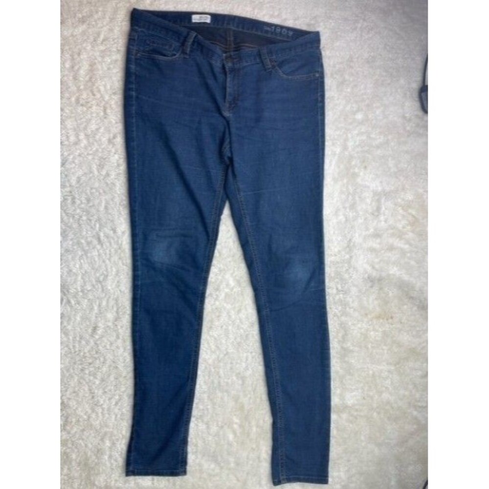 Gap 1969 Size 10 30 Womens Jeans Jegging Stretch Low Rise Dark Wash Skinny